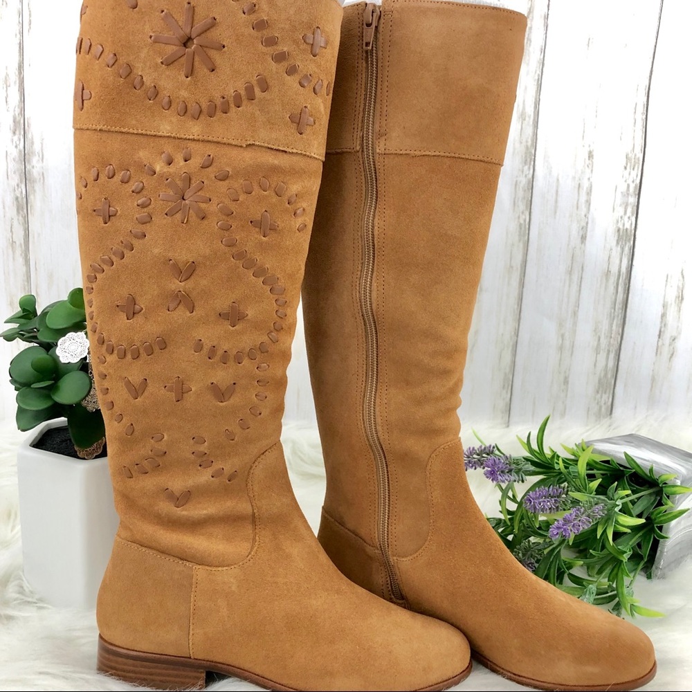 ❌SOLD❌NIB JACK ROGERS Tall Suede Riding Boots